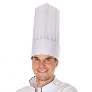 Czapka kucharska HYGOSTAR® Le Grand Chef z wiskozy